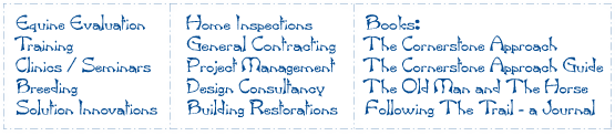 The Cornerstone Approach Principal Inc. Available Services